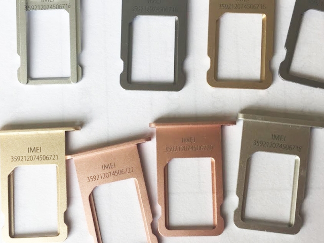iPhone 徽標(biāo)和 IMEI 激光雕刻項目