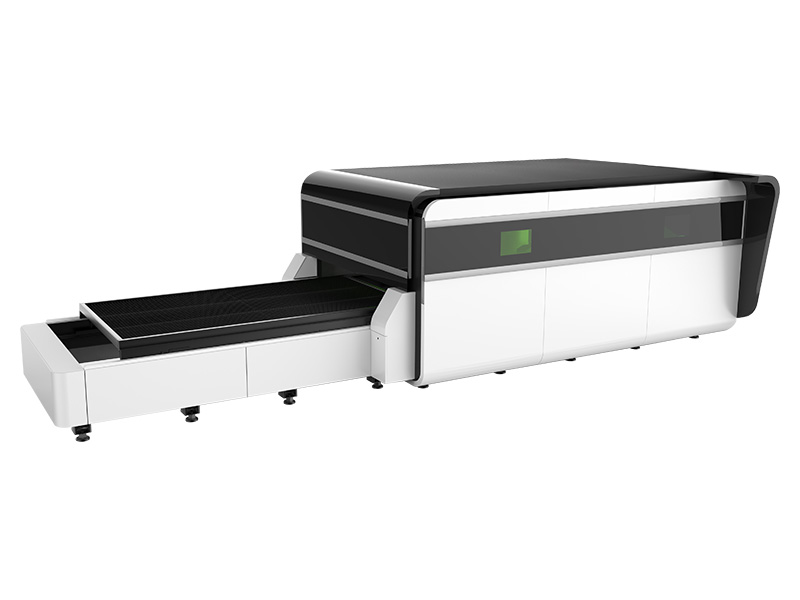  6000W高功率光纖激光金屬板材切割機(jī)