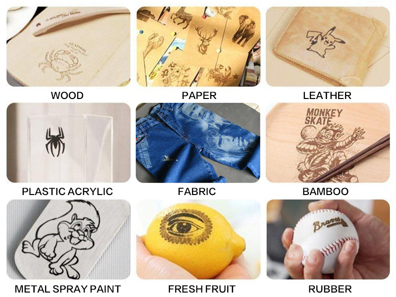 CO2 玻璃、亞克力、塑料激光打標(biāo)機(jī)