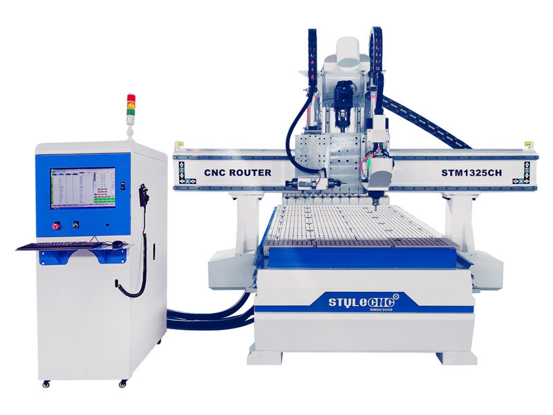 4x8直排式自動(dòng)換刀數(shù)控木工雕刻機(jī)特價(jià)出售