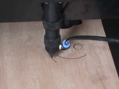 高精度膠合板激光木材切割機(jī)