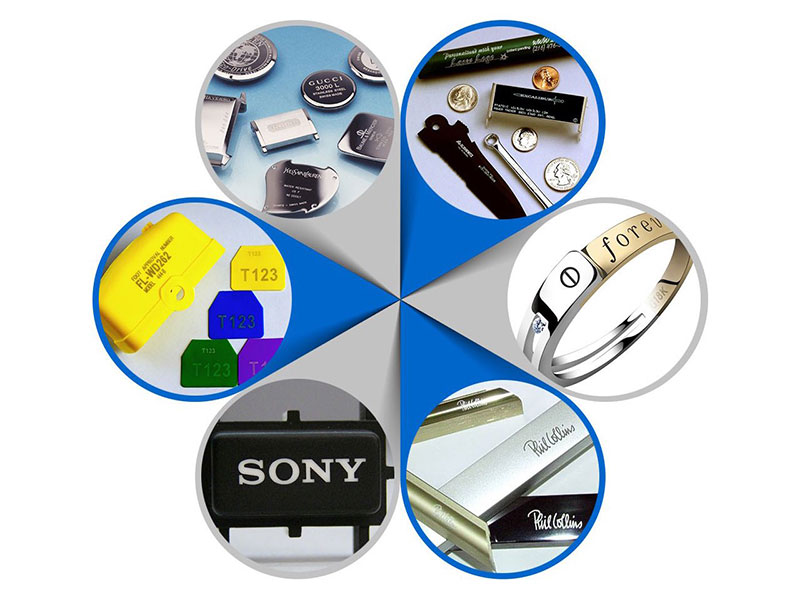 帶 JPT 光纖激光源的便攜式激光打標機