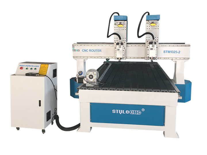 雙主軸木工數(shù)控機(jī)床出售配4x8工作臺(tái)