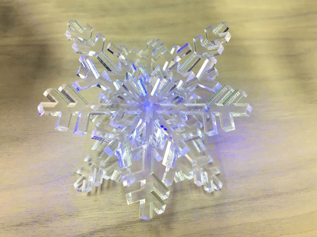 亞克力激光切割機(jī)樣品