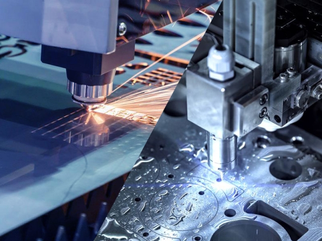 激光切割機與水射流切割機