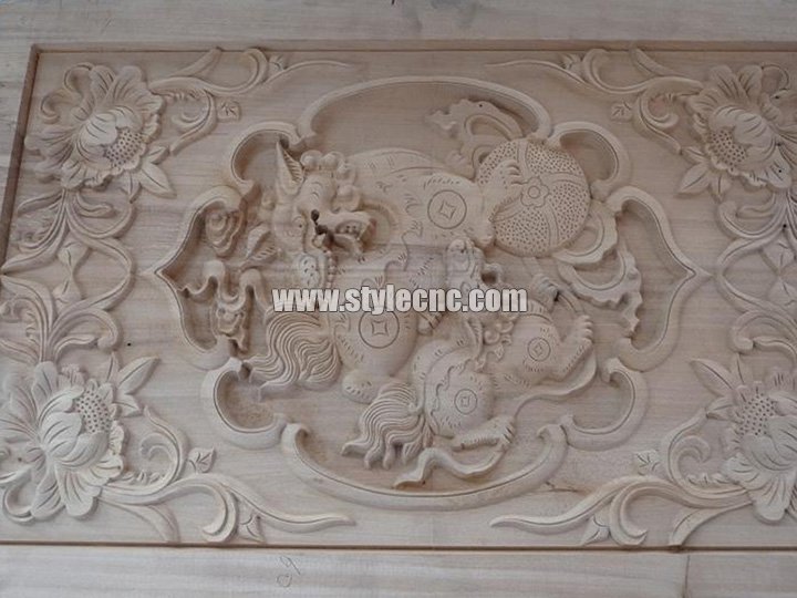 工業(yè) 5x10 適用于木工項目的雙自動換刀數(shù)控雕刻機