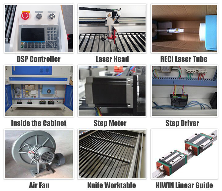 標(biāo)準(zhǔn)配置 CO2 激光雕刻機(jī) 60W/80W/100W/130W/150W/180W