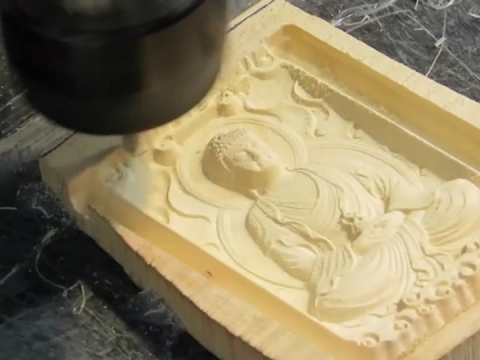 適用于木佛浮雕的臺式數(shù)控雕刻機(jī) 6090