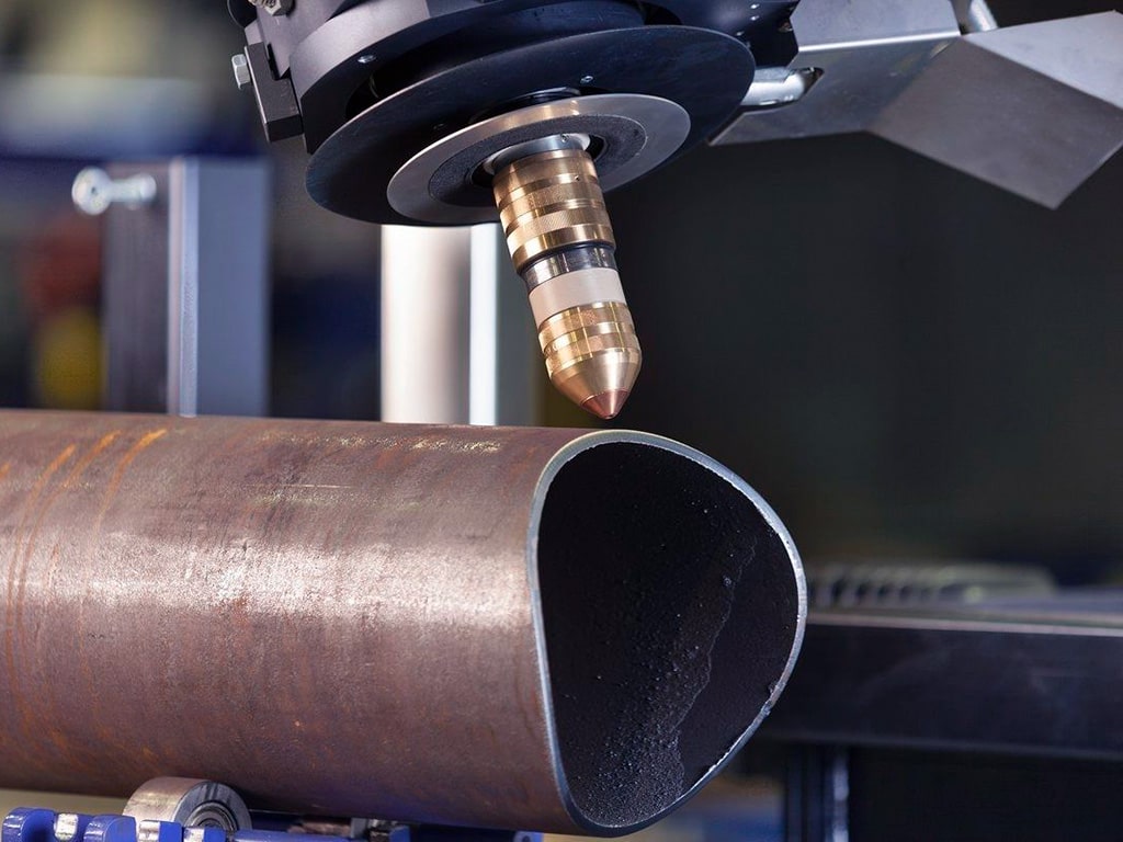 數(shù)控等離子切割圓形金屬管