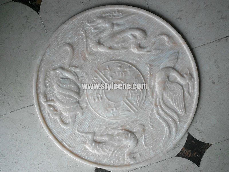 石材雕刻機數(shù)控大理石雕刻樣品 02