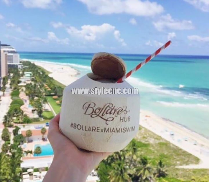 椰子激光雕刻創(chuàng)意