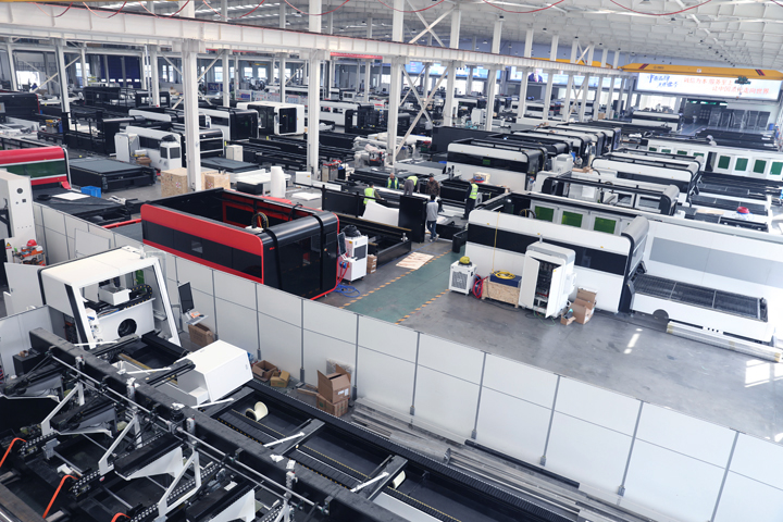 卷材送料激光沖裁機(jī)制造商中心