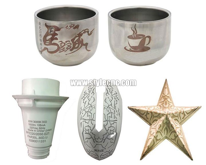 3D 激光打標(biāo)機(jī)樣品