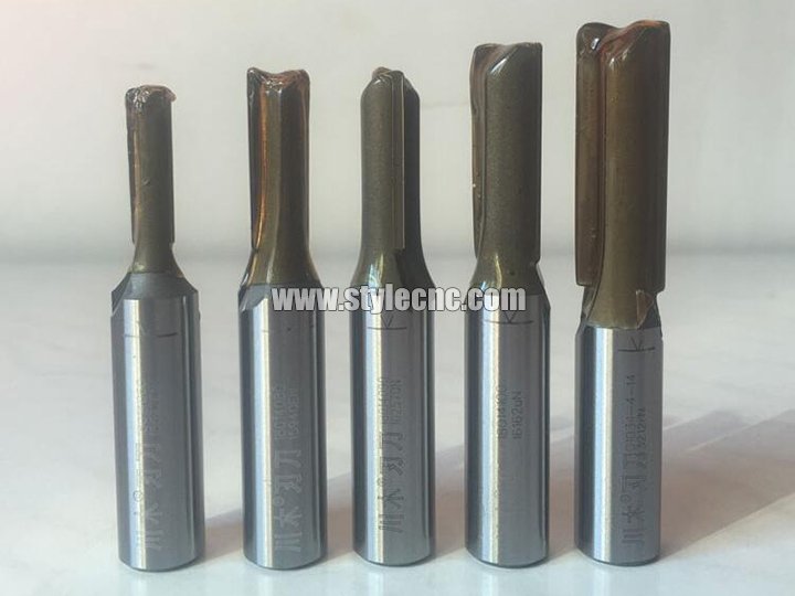 TCT 直槽數(shù)控鉆頭，適用于中密度纖維板和木材切割