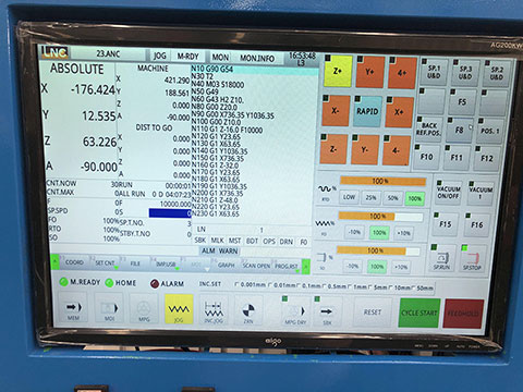 寶元工業(yè)控制器 4x8 數(shù)控木門制造機(jī)