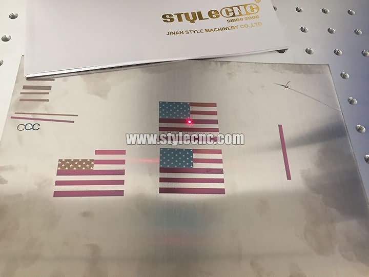 彩色激光雕刻機樣品