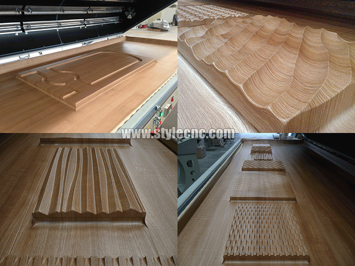 CNC雕刻機(jī)制作的背景墻