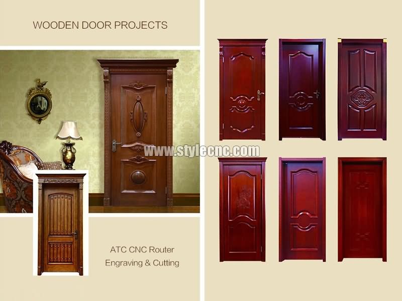 用于木門項(xiàng)目的移動(dòng)工作臺(tái)數(shù)控雕刻機(jī)