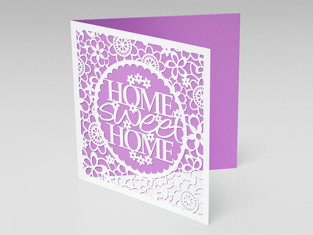 3D 動態(tài) CO2 賀卡切割項目的激光打標(biāo)機