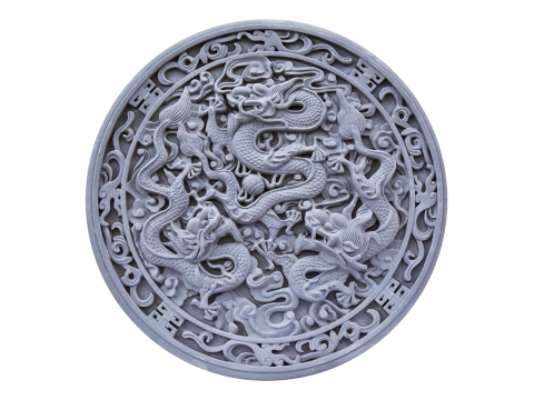 用于浮雕項(xiàng)目的數(shù)控石材雕刻機(jī)