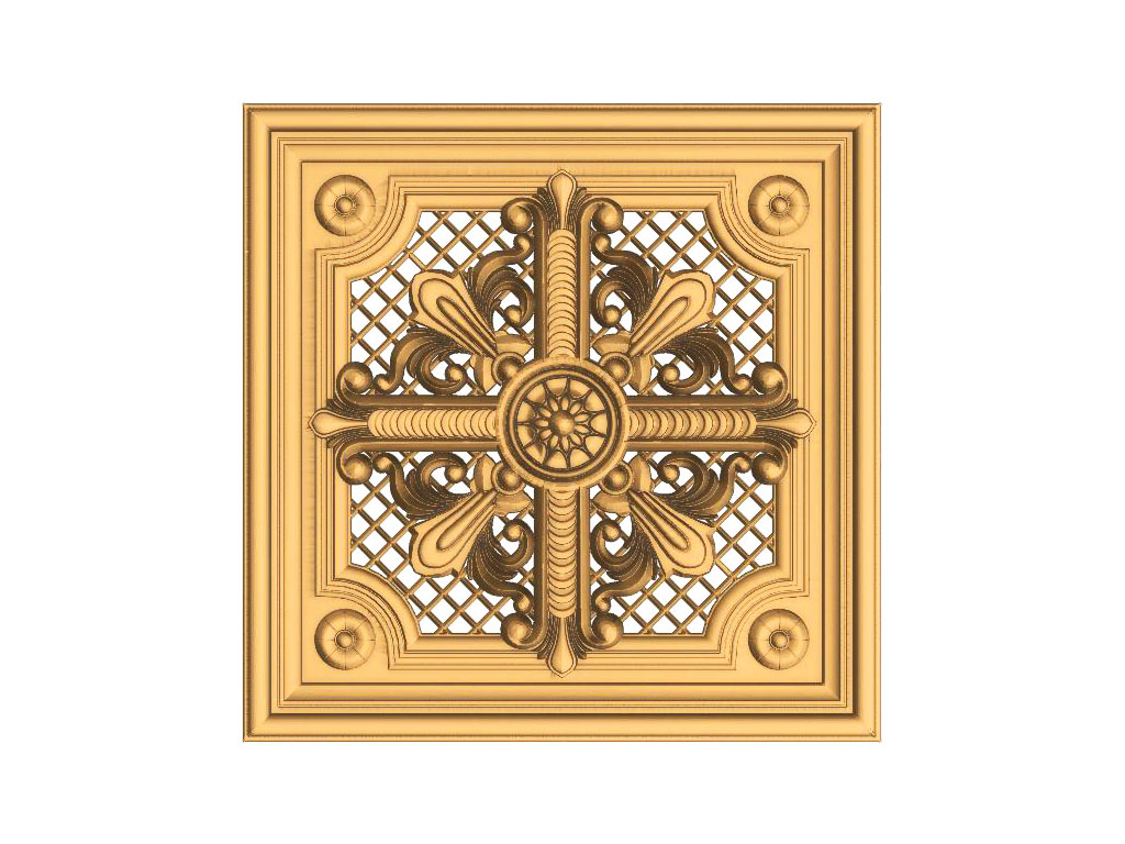 免費 3D 裝飾木 STL數(shù)控雕刻機文件