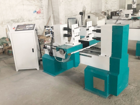 小型數(shù)控木工車床，適用于雙木工車削