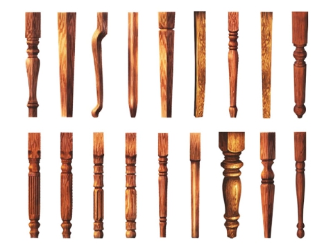 如何用木工車床制作木制家具腿？