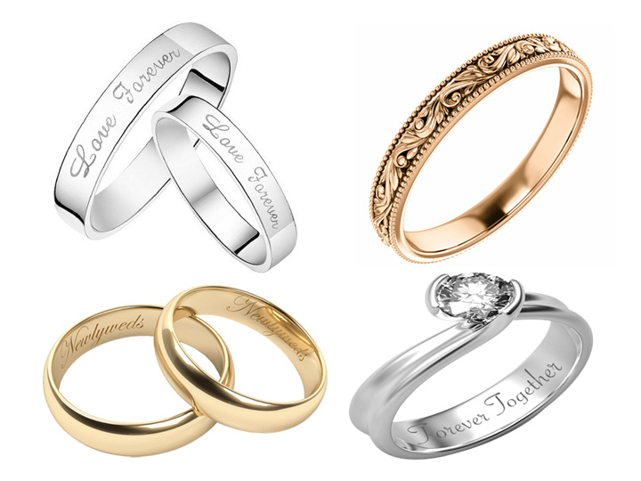 3D 旋轉(zhuǎn)激光雕刻銀和金戒指項(xiàng)目