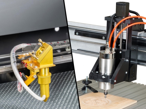 數(shù)控雕刻機(jī)與激光雕刻機(jī)