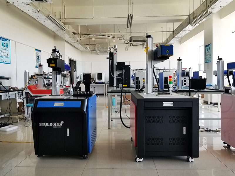 3D 用于金屬紋理的光纖激光打標(biāo)機(jī)