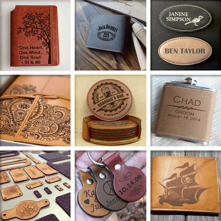 CO2 激光打標皮革項目