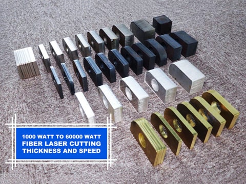 光纖激光器切割金屬的速度和厚度是多少？