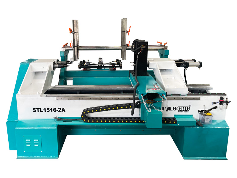 雙主軸數(shù)控木質(zhì)臺球桿車床