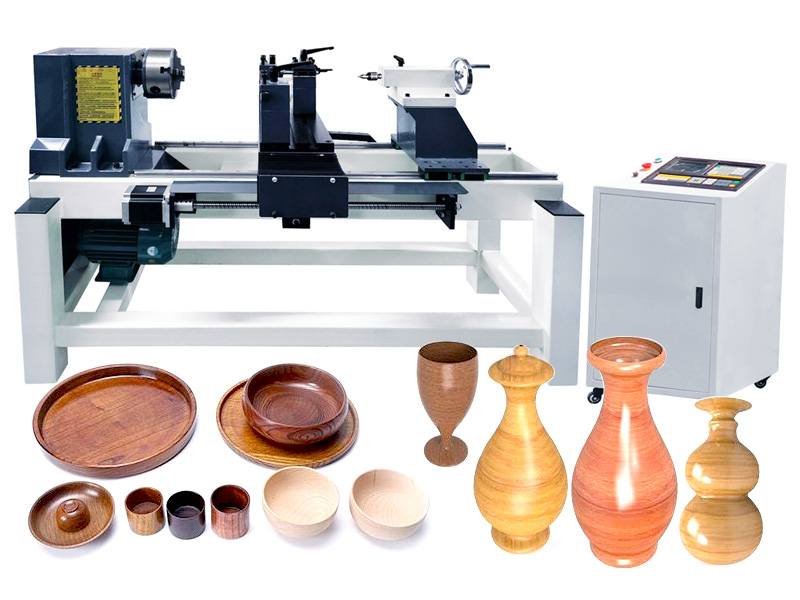 自動(dòng)木碗、盤子、花瓶、杯子車床
