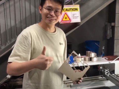 新加坡客戶評價 STJ1390 激光切割機？