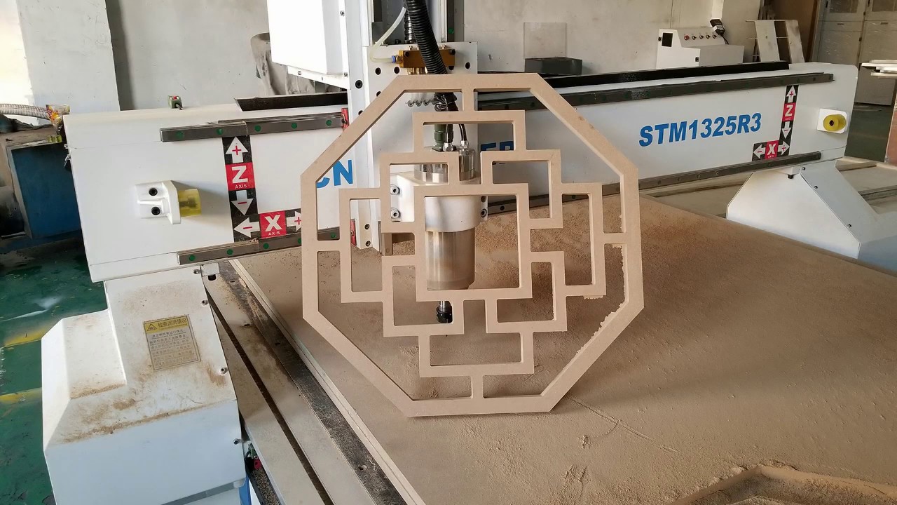 MDF 切割數(shù)控雕刻機(jī) STM1325-R3 - 4x8 工作臺(tái)尺寸