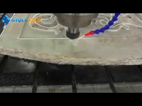 數(shù)控機床雕刻石材浮雕