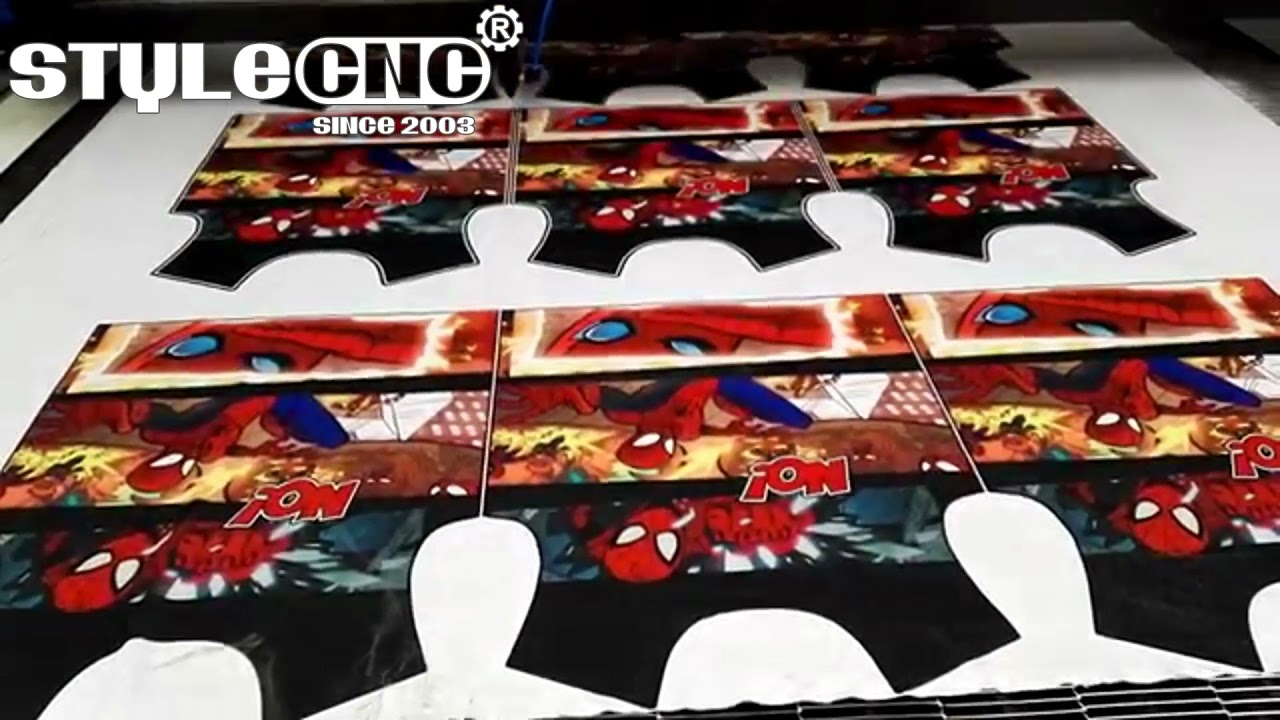 輪廓激光切割機，用于印花織物 CCD 相機