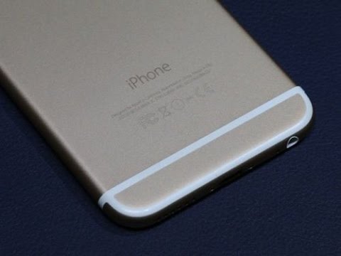 光纖激光打標(biāo)機(jī)雕刻 iPhone 6s 后面板