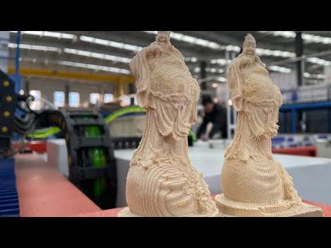 3D木工數(shù)控雕刻機帶8個旋轉軸 3D木工數(shù)控雕刻機帶8個旋轉軸