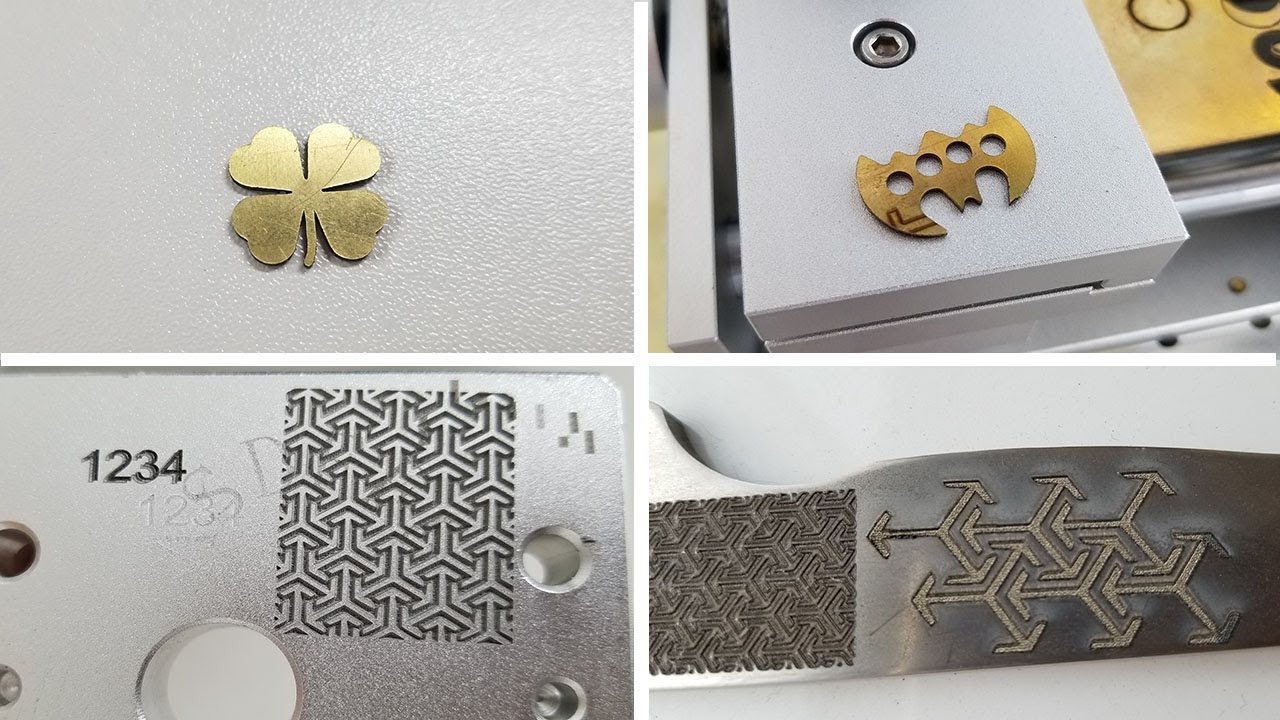 光纖激光金屬雕刻機適用于銀、金、黃銅、銅