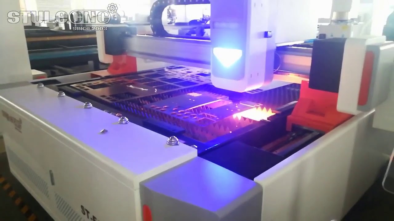 1000W IPG 光纖激光金屬切割機(jī)，適用于 3 毫米鋁板