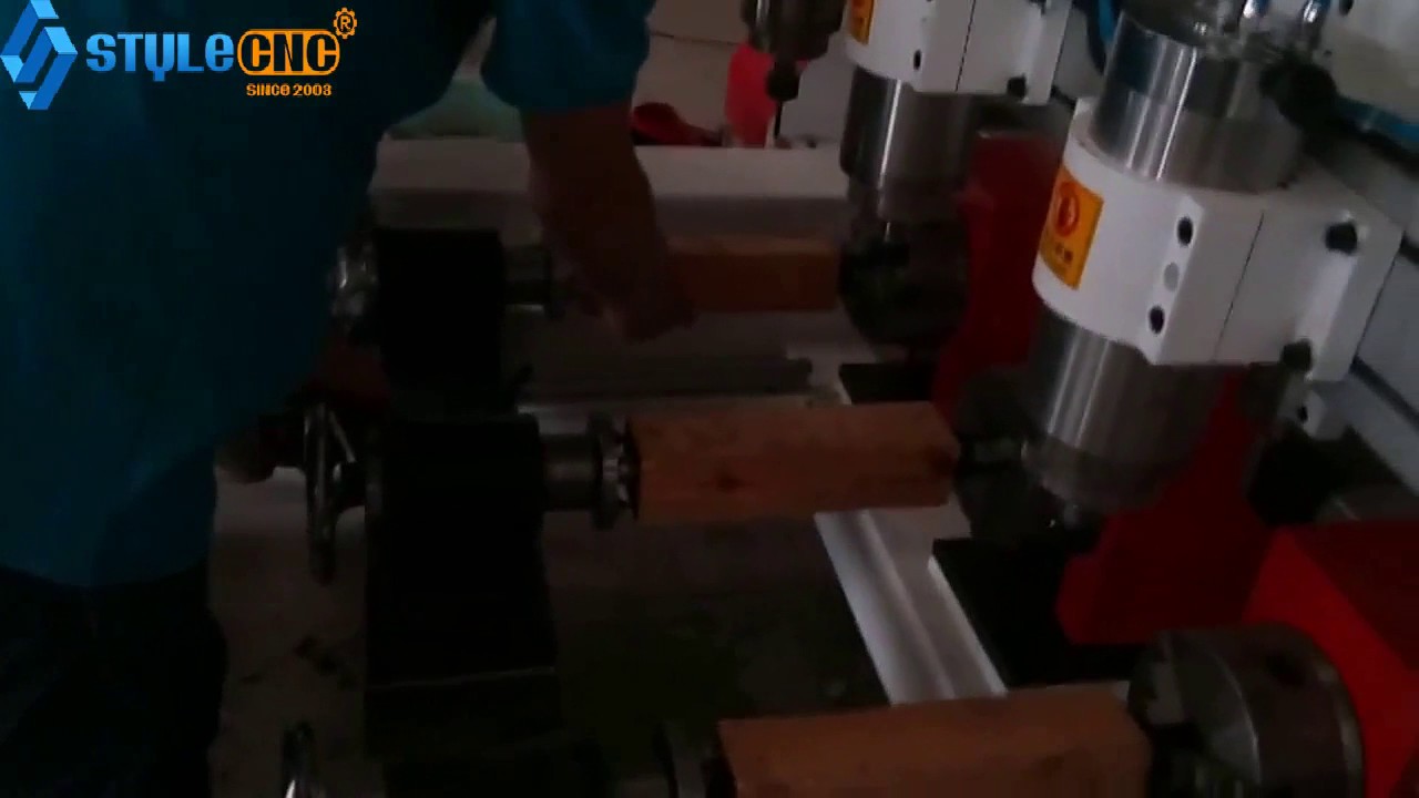 如何固定多頭數(shù)控雕刻機(jī)的旋轉(zhuǎn)軸？