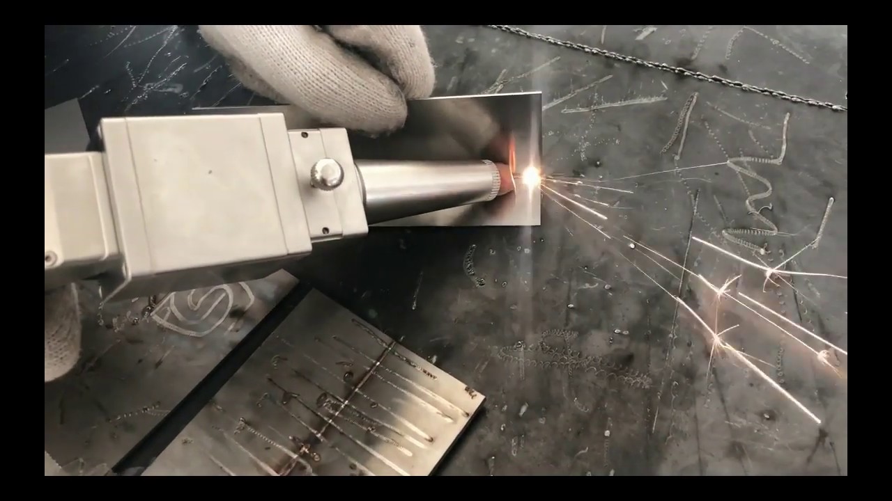 如何使用手持式激光焊接機？