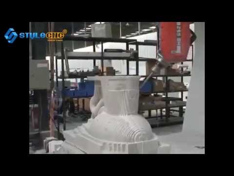 用于泡沫銑削的大型五軸數(shù)控雕刻機(jī) 用于泡沫銑削的大型五軸數(shù)控雕刻機(jī)