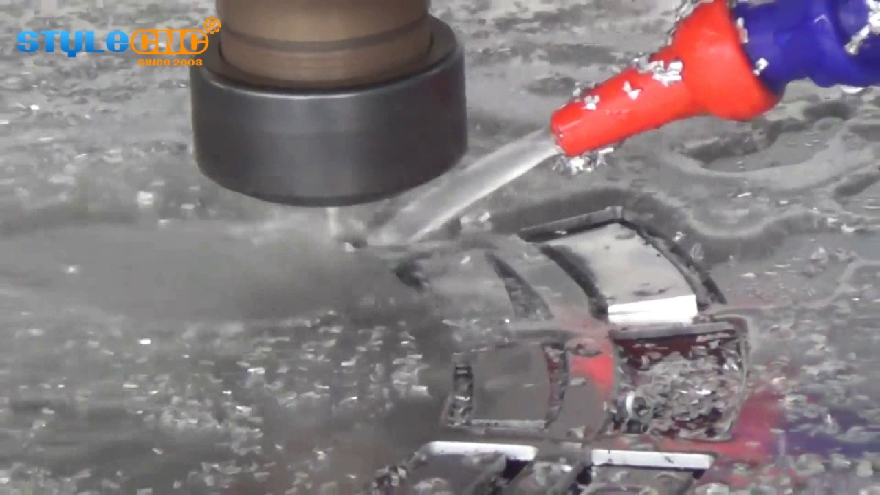 用于鋁切割樣品的數(shù)控雕刻機(jī)